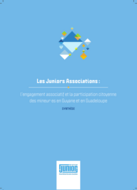 logo Les Juniors Associations : l'engagement associatif et la participation citoyenne des mineur·es en Guyane et en Guadeloupe